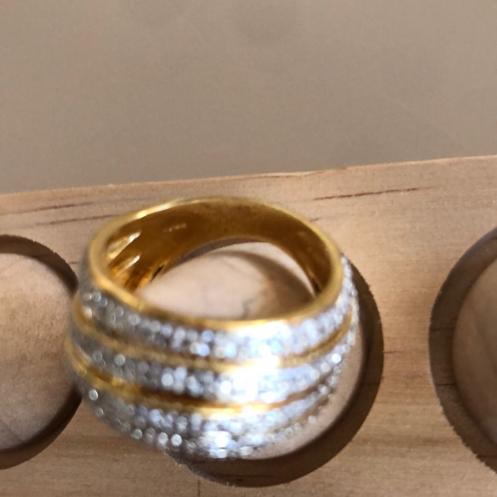 Gold Plated Statement Ring - image 7